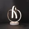 Table Lamps Simple Modern Spiral LED Desk Lamp Living Room Home Bedside Decorative Lighting