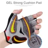 Gants de cyclisme GIYO été gants de cyclisme Gel demi doigt antichoc Sport gants de gymnastique vtt montagne vélo gants de vélo pour hommes/femmes Antil-skip 231108