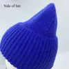 Czapki do czapki/czaszki jesienne zima na zewnątrz swobodne dzianinowe czapki dla kobiet ciepłe plus zagęszczone wełniane czapki czapka żeńska moda solidne czaszki czapki 231108
