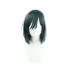 Party Supplies Lovelive Mifune Shioriko Cosplay Wig Short Dark Heat Heat Resistant Synthetic Hair Halloween Costume Rollspel Cap