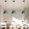 Lampes Nordic Modern Fashion Macaron E27 Lampe pour Designer Creative Restaurant Bar Chambre Suspension AC 110V 220V AA230407