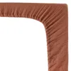 Ensembles de literie VIP bébé Draps-housses Couvre-matelas Coton né Couleur unie 1307025cm 230407