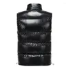 Gilet da donna Inverno Uomo Donna Caldo piumino solido Gilet senza maniche Piuma Weskit Giacche Cappotto smanicato casual Gilet taglie forti