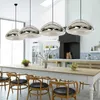 Post Moderne Vide Lampes Suspendues Or Cuivre Verre Pendentif Lumière pour Restaurant Salle À Manger Cuisine Décor À La Maison LED Éclairage Intérieur AA230407