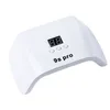 Nageltorkar Nagellampa 120W Smart Sensor Nail Dryer UV Nail Potherapy Lamp Non Black Hand 230407