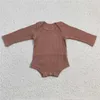 Clothing Sets Pattern Wholesale Girls Autumn And Winter Baby Long-Sleeved Jumpsuit Color Solid Lace Multi-Color