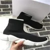 Mode lyxiga strumpor boot hastighet tränare casual skor sneakers lopp löpare för män kvinnor designer sportskor stövlar 36-45