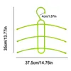 Hangers rekken 5-delige multi-shirt hanger ruimte redden plastic anti slip hanger jas broek jurk sjaal slaapzaal 230408