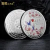 Arts and Crafts Butterfly Love Flower Love commemorative coin Embossed Diamond Romantic Art Commemorative Medallion