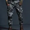 Pantalons pour hommes Haute qualité kaki pantalons décontractés hommes militaires tactiques Joggers Camouflage Cargo pantalon multi-poches mode noir armée pantalon M230408