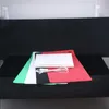 Freeshipping 40 * 40 * 40 cm Mini kit de estúdio de fotografia dobrável, 35 luzes LED, preto, vermelho, verde branco Backdrips Photo Studio Box Lotud