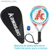 Tennisracketar Kawasaki Kids Padel Tennis Carbon Fiber Soft Eva Face Tennis Padd Racquet Racket med Padel Bag Cover med gratis present X800 Q231109