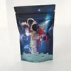 6 types 35g Mylar Sac California SF Space Astronauts Package Zipper Sacs anti-odeurs Qslnl