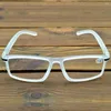 Sunglasses White And Black Color Sporty Comfortable Contact Reading Glasses For Men Women 0.75 1 1.25 1.5 1.75 2 2.5 To 4