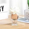 Interior Decorations 1pc Car Fragrance Pendant Flower Shape Air Outlet Freshener Diffuser Ornaments Empty Incense Bottle Glass AA230407