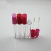 Storage Bottles 10pcs 5.5ml Empty Lip Gloss Tubes With Wand Plastic Lipstick Tube Cosmetic Packing Container