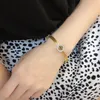 Brazalete de diseñador Cletter de 3 colores para mujer, diseño de moda chapado en oro recubierto, accesorio de letras de marca de sello Popular Emed