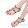 Sandali Summer Women Casual-Strap Sandals Sandals Lady Flat Beach Scarpe Rhinestone Female Shining Boemia Flip Flop Slipper