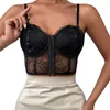 Camisoles & Tanks Sexy Lace Bralette Tube Tops Bandeau Front Buckle Adjustable Lady Bra Crop Girl Underwear Camisole