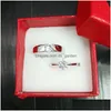 Couple Rings Wholesale Pop Box Lovers Adjustable Size Ring Live Valentines Day Gift Men And Womens Engagement Keepsake Fashi Dhgarden Dhv6D