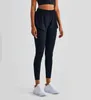 Outfits AL038 Yoga Outfit Leggings Frauen Designer sexy Hosen Leggings hohe Taille ausrichten Sport Leggings Fitnessstudio Trage Legging Elastic Fitness L.