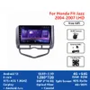 Rádio de vídeo estéreo de carro para Honda Jazz 2004-2007 AUTO AC GPS Navigation Head Unit com IPS CarPlay WiFi 128G Android Octa Core