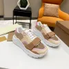 Designer Check Sneakers Hommes Formateurs Femmes Chaussures Casual Vintage Baskets Rayées Toile Plate-Forme Entraîneur Chaussures En Caoutchouc Plat En Plein Air avec Boîte