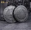 Konst och hantverk Maya Civilization Antique Commemorative Coin Pyramid Sundial Commemorative Medallion Wish