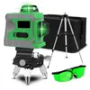 Green Laser Level 12 Lines 3D Self-Leveling 360 Horizontal And Vertical Cross Super Powerful Ggsdh