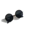 Солнцезащитные очки рамки ретро круглый дети 2 8 лет детские очки в британском стиле металлическое солнце зеркало UV400 230407