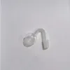 14mm joint mâle 3cm gros bols en verre boule Pyrex verre tuyau de brûleur à mazout transparent tabac bol plié adaptateur de narguilé épais Bong tuyau Bukm