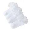 Chaussettes pour enfants 10 paires/lot de chaussettes de princesse de danse en coton blanc sueur douce dentelle pour enfants né bébé fournitures unisexe 230408