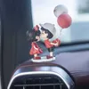 Decorations Cute Couple Interior Decorative Ornament Auto Center Console Dashboard Rear Mirror Mount Dolls Car Accessories Girls Gifts AA230407