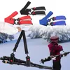 Outdoor Bags Ski Pole Carrier Strap Fixing Belt Durable Snowboard Shoulder For Skateboarding Winter Sports Skis Accessories