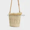 Umhängetaschen Handtaschen Strohtasche Design Willow Woven Soul Umhängetasche und Herstellung Beuteltasche Sommer Strand TragetaschenStilvolle Designertaschen