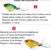 Topwater Spinner Fishing Lures Bass Whopper Plopper Trolling Pesca Rotating Tail Fishing Tackle Hard Fishing Baits