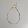 Strand lii ji Real Stone Turquoise Lapis Lazuli Peridots Labradorite Pink Tourmalines Bracelet 1PCS