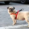 Dog Collars No Pull Harness Reflective Nylon Harnesses Adjustable Pet Traning Walking Vests Durable For Medium Large Dogs Pug