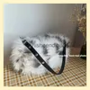 Omuz çantaları çanta lüks kürk kadın omuz altındaki koltuk çantaları moda zincirleri bayanlar crossbody çanta yumuşak peluş peluş kadın çanta çantası