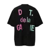 Galleryse Depts T Shirt Summer Fashion Mens Womens Designers Tees Tshirts Loose Short Sleeve Tops Hip Hop Streetwear Letter T-Shirt