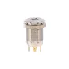 Freeshipping 10 st Starter Switch 12 V 2A LED Metal Power Momentary Drukknop Auto DIY Gemodificeerde Uncbk