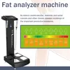 Slantmaskin Body Fat Analyzer Scale Analysering av testanordningen inkluderade trådlös multfrekvens