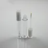 Storage Bottles 10pcs 5.5ml Empty Lip Gloss Tubes With Wand Plastic Lipstick Tube Cosmetic Packing Container