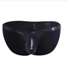 Underpants Men Underwear Brief Sexy Briefs Male Solid Color Low Waist Thong Club Wear Pouch Intimates Gay Panties