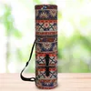 Outdoor Bags Printed Yoga Mat Bag Multifunctional Canvas Gym Fitness Fashion Portable Simple Lightweight With Pockets For Exercise Travel