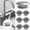 Mutfak muslukları 21/25/27mm musluk paslanmaz çelik musluk deliği kapağı lavabo fiş drenaj contası sabun dispenser anti-sızan banyo aletleri