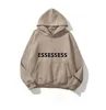 Designer Warm Sweatshirts Essentialeshoodies 1977 Hoodies Mens and Womens Fashion Street Wear Pullover Loose Hoodie Couple Top Tech Fleece JacketMNKH