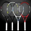 Raquetes de tênis profissional unissex fibra de carbono raquete de tênis com saco treinamento padd raquetes para adultos das mulheres dos homens ultra leve q231109
