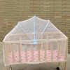 Crib Netting yaygın evrensel bebek beşik yatak sivrisinek ağları yaz güvenli kemerli sivrisinek net 230407