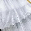 スカート穏やかなレースケーキスカートSWTフラワー刺繍妖精2023秋のポルカドット韓国のふわふわ